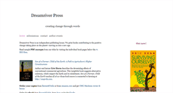 Desktop Screenshot of dreamriverpress.com